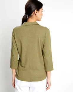 Marc O'Polo Chemises|Chemise Polo Ml kaki