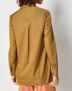 Swildens Chemises|Chemise Qamp kaki