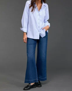 Lauren Vidal Chemises|Chemise Risa ciel