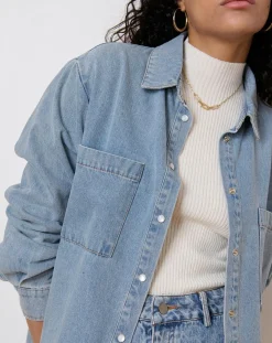 Garance Paris Chemises|Chemise Teo bleue