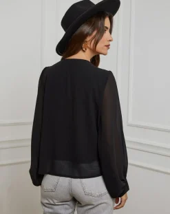 Alice & Charlotte Chemises|Chemisier Charlotte noir