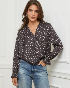 L'Armoire de Suzette Chemises|Chemisier Emma noir