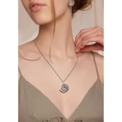 Amelia Parker Colliers|Collier Aqua Nest argenté