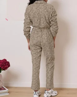 Garance Paris Robes|Combinaison Klark écrue