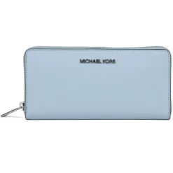 Michael Kors Porte-Monnaie Et Portefeuilles|Compagnon en Cuir Jet Set Travel bleu - 10x20.5x2.5 cm