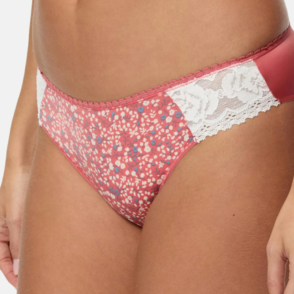 Playtex Lingerie, Nuit|Culotte Flower Elegance motif à fleurs rose
