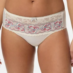 Playtex Lingerie, Nuit|Culotte Flower Elegance motif à fleurs blanche