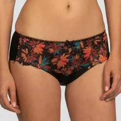 Playtex Lingerie, Nuit|Culotte Flower Elegance marron/noir