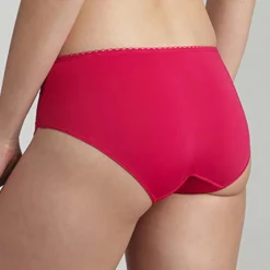 Playtex Lingerie, Nuit|Culotte midi en dentelle Flower Elegance rouge