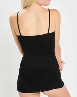 Mare Lingerie, Nuit|Débardeur bretelles fines noir