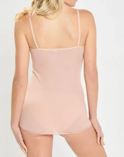 Mare Lingerie, Nuit|Débardeur bretelles fines rose
