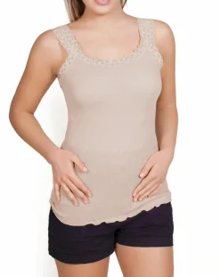 Mare Lingerie, Nuit|Débardeur Camilla beige