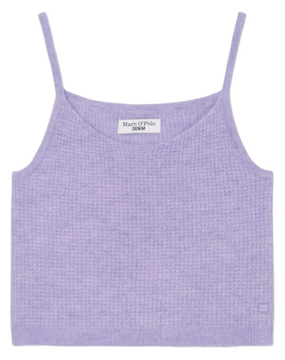 Marc O'Polo T-Shirts|Débardeur en Alpaga & Laine mélangés cropped violet clair