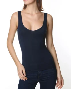 Mare Lingerie, Nuit|Débardeur Juliette en Micromodal bleu