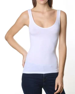 Mare Lingerie, Nuit|Débardeur Juliette en Micromodal blanc