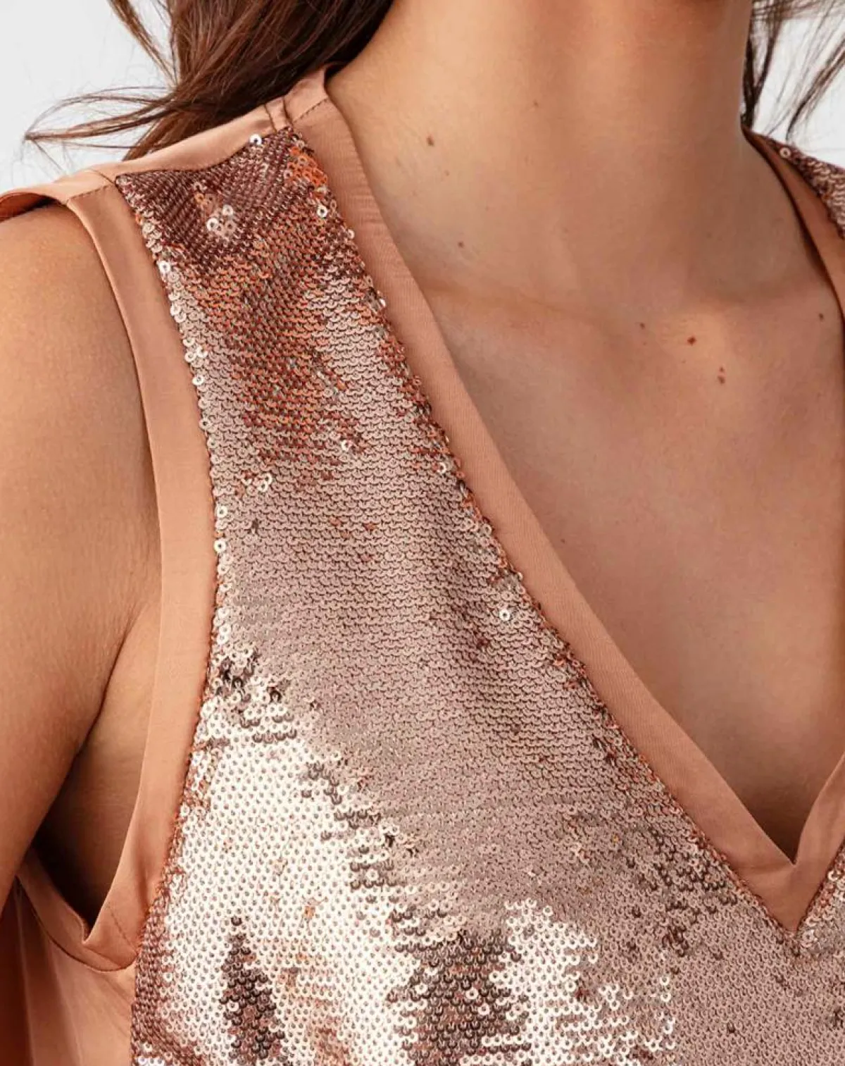 Bleu Blanc Rouge Tops Et Blouses|Débardeur Lina beige/doré