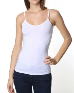 Mare Lingerie, Nuit|Débardeur Lucie en Micromodal blanc