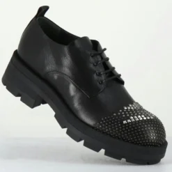 Garrice Lab Derbies|Derbies en Cuir dabran sienne noires