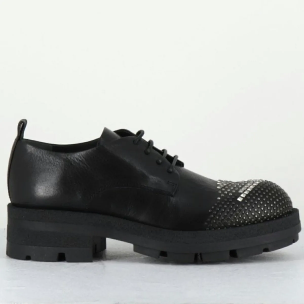 Garrice Lab Derbies|Derbies en Cuir dabran sienne noires