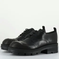 Garrice Lab Derbies|Derbies en Cuir dabran sienne noires