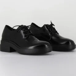 Vic Matie Derbies|Derbies en Cuir noires - Talon 5.5 cm