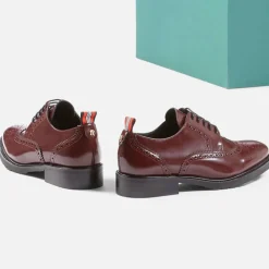 Cosmoparis Derbies|Derbies en Cuir Votel bordeaux