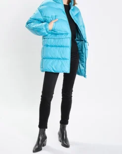 Marc O'Polo Manteaux|Doudoune amovible bleue