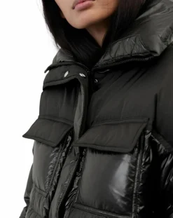 Marc O'Polo Manteaux|Doudoune bimatière Colh noire