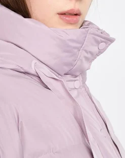 Marc O'Polo Manteaux|Doudoune courte à capuche violet clair