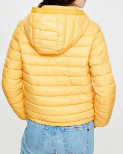 Marc O'Polo Manteaux|Doudoune light à capuche nodown jaune