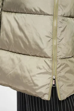 Assuili Manteaux|Doudoune longue kaki