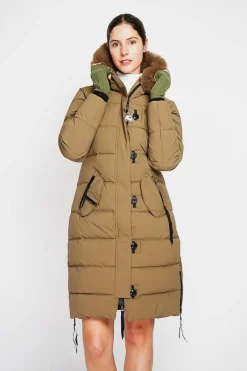 Assuili Manteaux|Doudoune longue marron