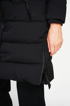 Assuili Manteaux|Doudoune longue noire