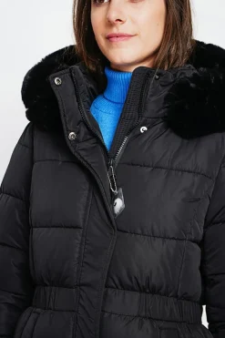 Assuili Manteaux|Doudoune longue noire