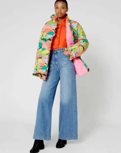 Manoush Manteaux|Doudoune Purple fluo