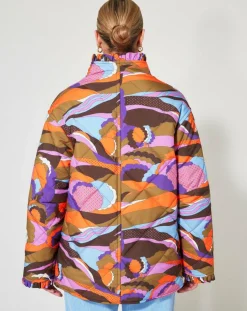 Manoush Manteaux|Doudoune Purple marron