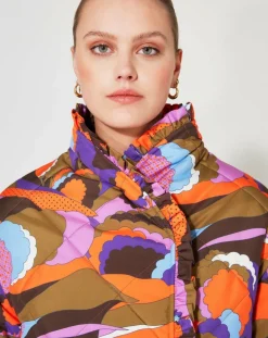 Manoush Manteaux|Doudoune Purple marron