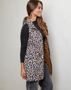 L'Armoire de Suzette Vestes, Blousons|Doudoune sans manches Joséfine camel