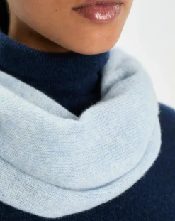 Cashmere Tribu Echarpes, Foulards|Echarpe 100% Cachemire Cascade icy blue