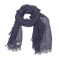 Bed and Philosophy Echarpes, Foulards|Echarpe en lin violette 70x200cm