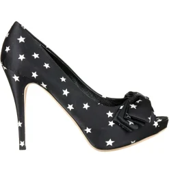 Dolce & Gabbana Escarpins|Escarpins étoilés noir/blanc - Talons 12 cm