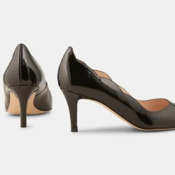 Minelli Escarpins|Escarpins en Cuir Elo noirs - Talon 6 cm