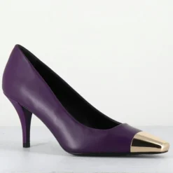 Garrice Lab Escarpins|Escarpins en Cuir kecha violets - Talon : 7.5cm