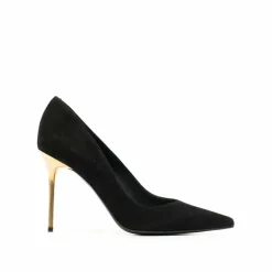 Balmain Paris Escarpins|Escarpins en daim Balmain noirs