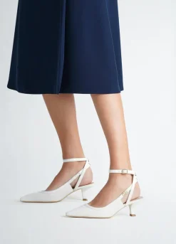 Liu-Jo Escarpins|Escarpins Gemy Blancs