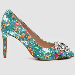 Cosmoparis Escarpins|Escarpins Manifika blanc/multicolore - Talon 9 cm