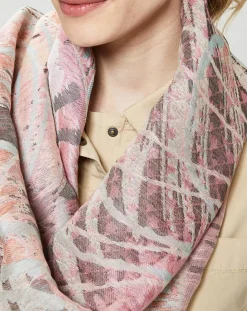 Petrusse Echarpes, Foulards|Foulard en Coton Cabaret rose - 60x200 cm