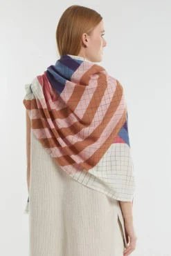 Mapoesie Echarpes, Foulards|Foulard Shibuya Rose 100 X 190Cm