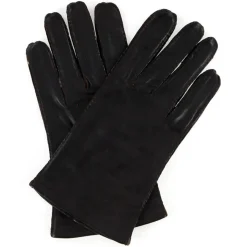Maison Fabre Gants, Moufles|Gants doublé acrylique doublure textile Jessie marron foncé