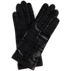 Maison Fabre Gants, Moufles|Gants en Cuir d'Agneau doublure Laine Ariana noirs